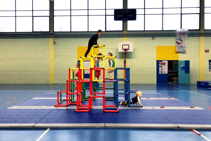 Kids on the QUADRO jungle gym